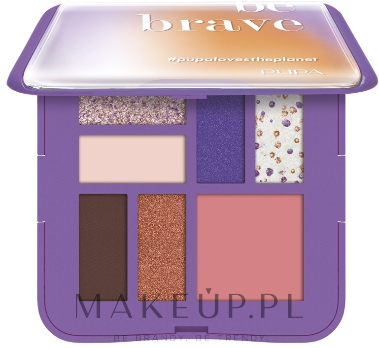 Paleta do makijażu - Pupa Palette S Life in Color — Zdjęcie Purple