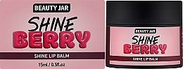 Balsam do ust Shine Berry - Beauty Jar Shine Berry Lip Balm — Zdjęcie N2