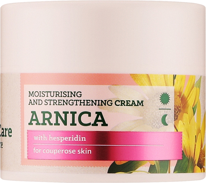 Krem nawilżająco-wzmacniający z arniką - Farmona Herbal Care Arnica Moisturizing Cream — Zdjęcie N1