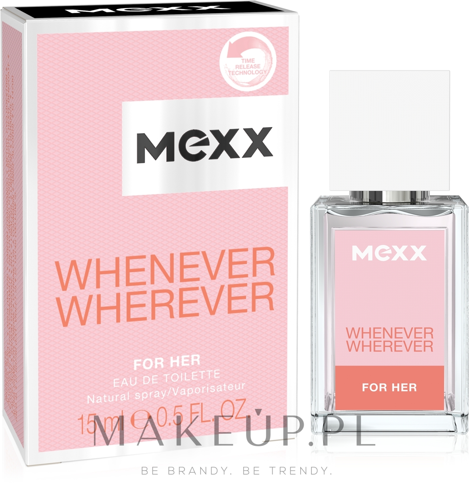 Mexx Whenever Wherever For Her - Woda toaletowa (mini) — Zdjęcie 15 ml