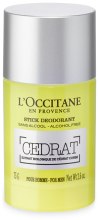 Kup Perfumowany dezodorant w sztyfcie dla mężczyzn - L'Occitane Cedrat Stick Deodorant