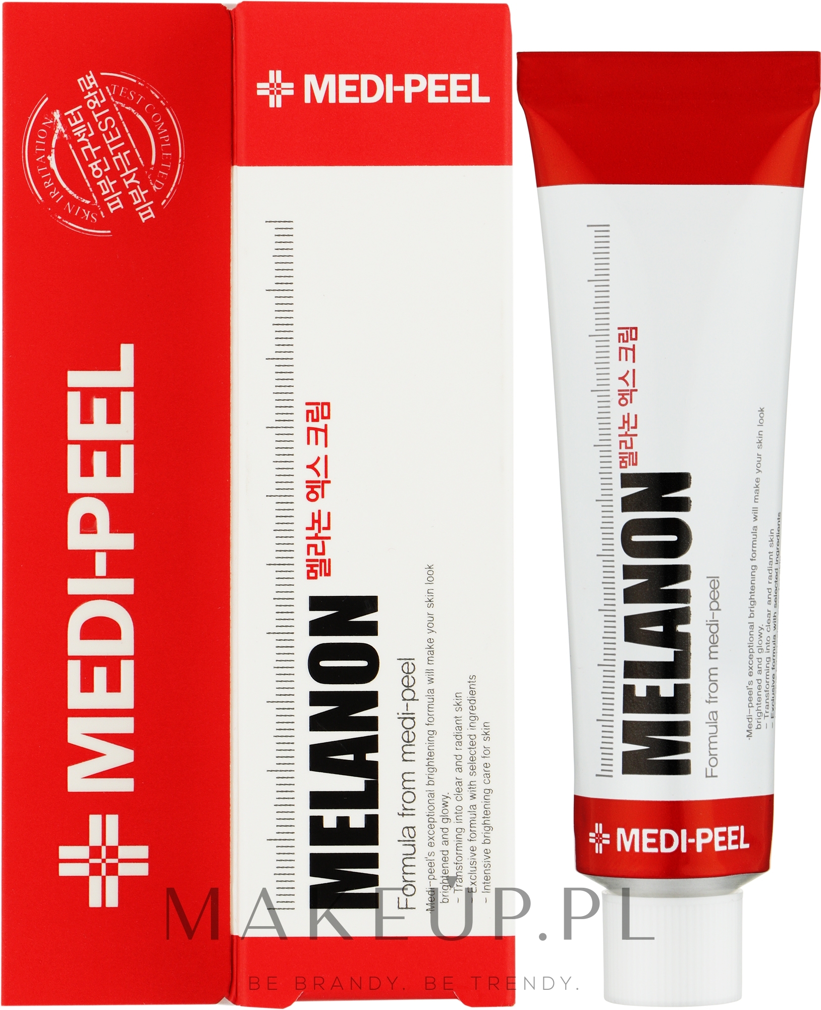 Rozjaśniający krem ​​antypigmentacyjny do twarzy - MEDIPEEL Melanon Cream — Zdjęcie 30 ml