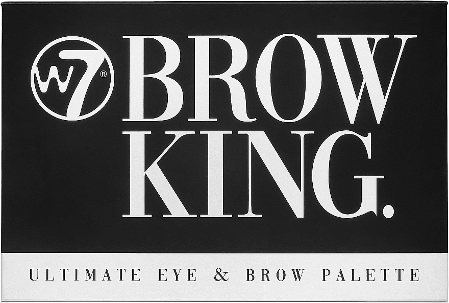 Paleta do brwi - W7 Brow King Ultimate Eye and Brow Palette — Zdjęcie N1