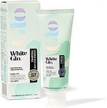 Wybielająca pasta do zębów - White Glo Charcoal Deep Stain Remover Whitening Toothpaste Fresh Mint — Zdjęcie N1