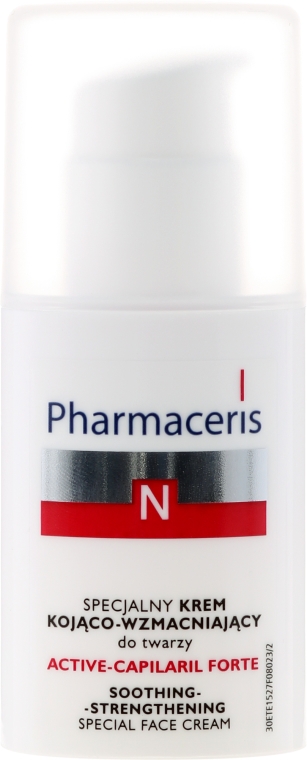 Specjalny krem kojąco-wzmacniający do twarzy - Pharmaceris N Active-Capilaril Forte Cream — Zdjęcie N2