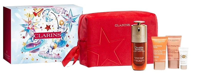 Zestaw, 5 produktów - Clarins Double Serum & Extra-Firming Collection — Zdjęcie N1