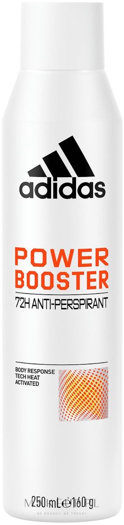 Antyperspirant w sprayu - Adidas Power Booster Women 72H Anti-Perspirant — Zdjęcie 250 ml