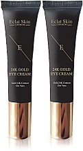 Kup Zestaw - Eclat Skin London 24k Gold Eye Cream Kit (eye/cr/2x15ml)