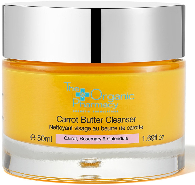 Marchewkowe masło do oczyszczania twarzy - The Organic Pharmacy Carrot Butter Cleanser Refillable — Zdjęcie N1