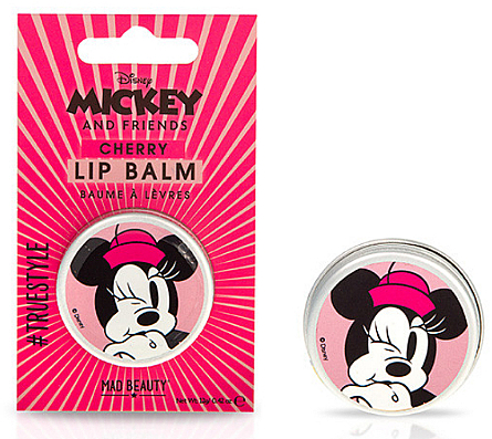 Balsam do ust Wiśnia - Mad Beauty Lip balm Minnie Cherry  — Zdjęcie N1