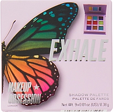 Paleta cieni do powiek - Makeup Obsession Exhale Eyeshadow Palette — Zdjęcie N3