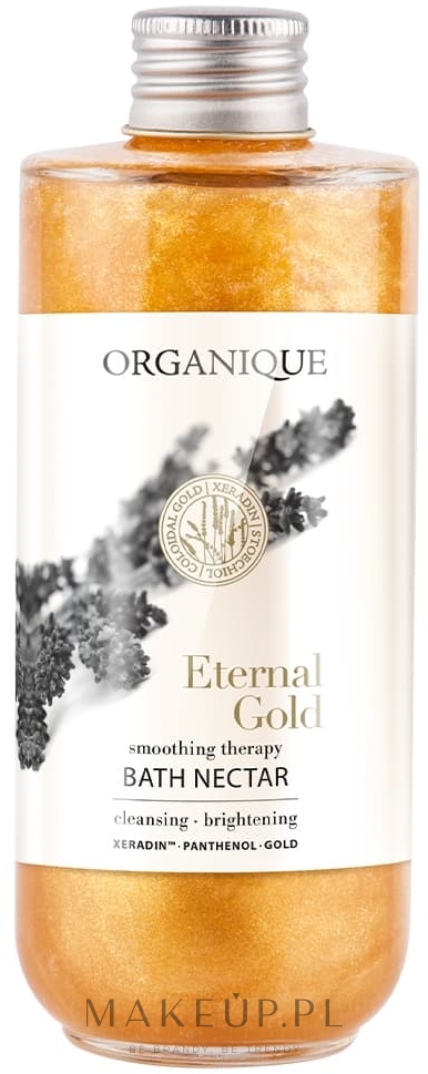 Złoty nektar odmładzający do kąpieli - Organique Eternal Gold Rejuvenating Golden Bath Nectar — Zdjęcie 200 ml