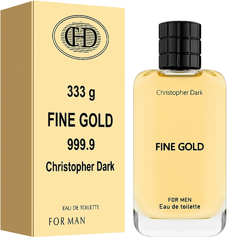 Christopher Dark Fine Gold - Woda toaletowa — Zdjęcie N2