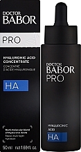 Serum do twarzy z 4 rodzajami kwasu hialuronowego - Babor Doctor Babor PRO Hyaluronic Acid Concentrate  — Zdjęcie N2