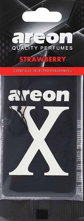 Odświeżacz powietrza Strawberry - Areon X Quality Perfume Strawberry — Zdjęcie N1