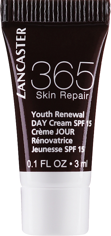 Krem do twarzy na dzień SPF 15 - Lancaster 365 Skin Repair Youth Renewal Day Cream SPF 15 (próbka) — Zdjęcie N1