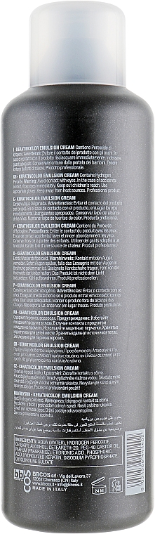 Krem-emulsja 1,5% - BBcos Keratin Color Emulsion Cream — Zdjęcie N4