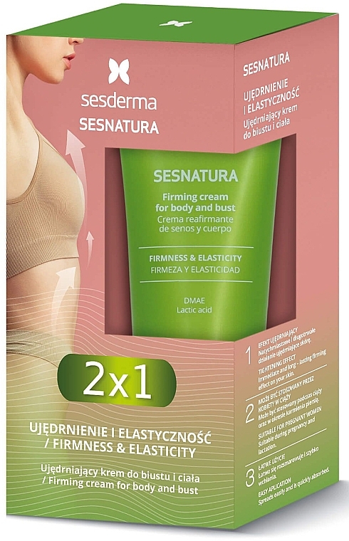 Zestaw - SesDerma Laboratories SesNatura (b/cr/2x200ml) — Zdjęcie N1