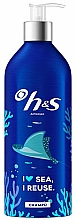 Przeciwłupieżowy szampon do włosów - Head & Shoulders Classic I love Sea, I Reuse — Zdjęcie N1
