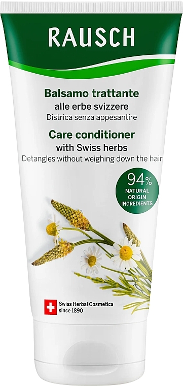Odżywka do włosów z ekstraktem ze szwajcarskich ziół - Rausch Swiss Herbal Rinse Conditioner  — Zdjęcie N1