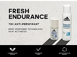 Dezodorant-antyperspirant - Adidas Fresh Endurance Women 72H Anti-Perspirant — Zdjęcie N6
