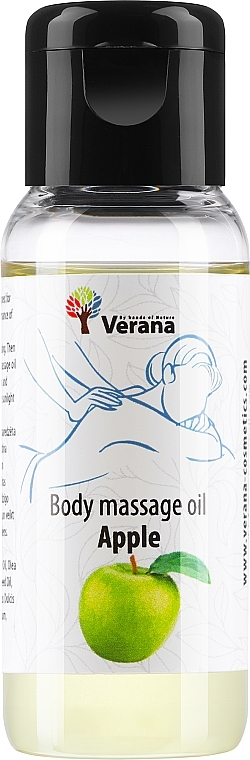 Olejek do masażu ciała Jabłko - Verana Body Massage Oil  — Zdjęcie N1