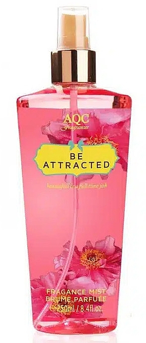 Perfumowana mgiełka do ciała - AQC Fragrances Be Attracted Body Mist — Zdjęcie N1