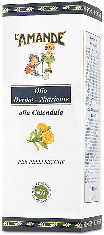 Masło do ciała z nagietka - L'Amande Dermo Oil Nourishing With Calendula — Zdjęcie N2