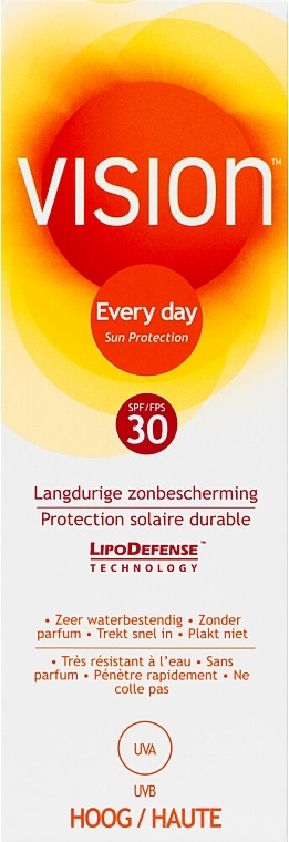 Krem przeciwsłoneczny SPF30 - Vision Every Day Sun Protection SPF30 Sun Cream — Zdjęcie N4