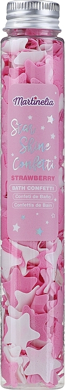 Sól do kąpieli Confetti - Martinelia Starshine Bath Confetti Strawberry — Zdjęcie N1