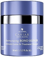 Rewitalizująca trwała maska do włosów - Alterna Caviar Restructuring Bond Repair Intensive Leave-in Treatment Masque — Zdjęcie N1