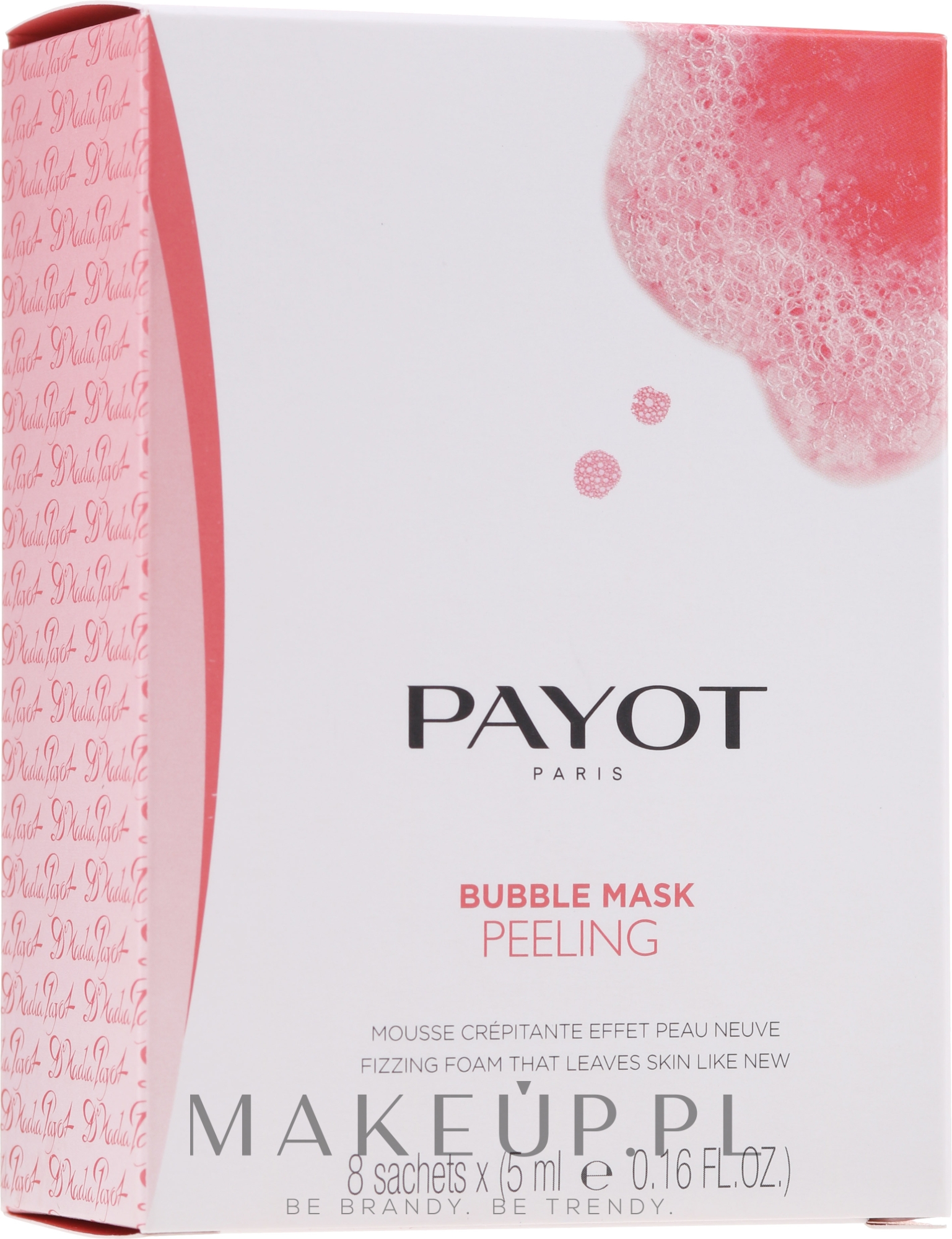 Bąbelkowa maska peelingująca do twarzy - Payot Les Demaquillantes Peeling Oxygenant Depolluant Bubble Mask — Zdjęcie 8 x 5 ml