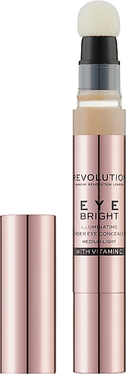 Rozświetlający korektor pod oczy z witaminą C - Makeup Revolution Eye Bright Illuminating Under Eye Concealer