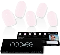 Zestaw żelowych naklejek na paznokcie - Nooves Premium Luxe Solid Pale Rose — Zdjęcie N2