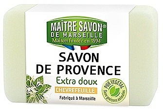 Mydło w kostce do rąk Wiciokrzew - Maitre Savon De Marseille Savon De Provence Chevrefeuille Soap Bar — Zdjęcie N1