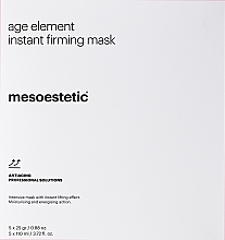 Kup Zestaw - Mesoestetic Age Element Firming (mask gel/5x25g + mask powder/5x110ml) 