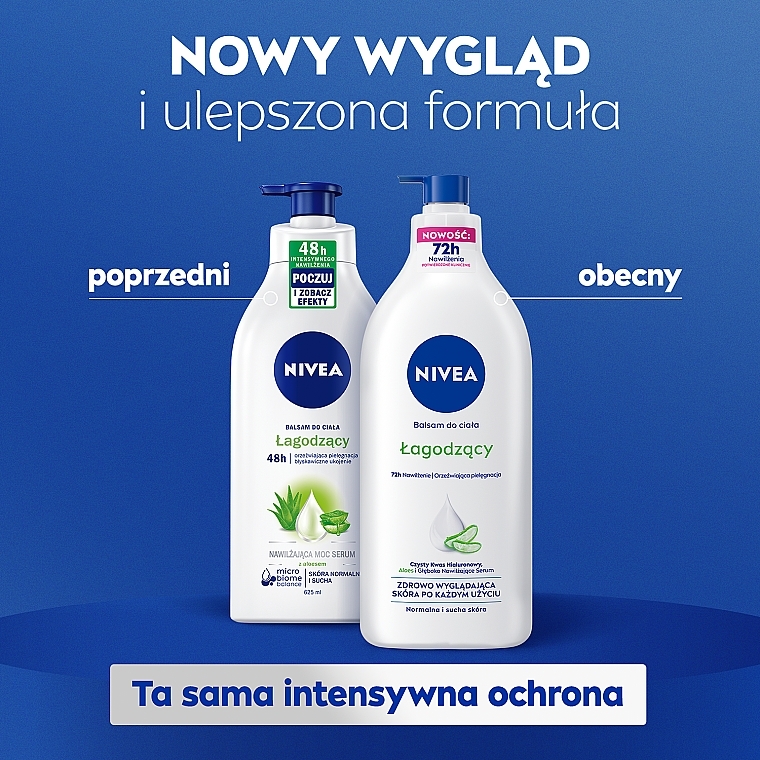 Łagodzący balsam do ciała z pompką - NIVEA Aloe Hydration Body Lotion — Zdjęcie N4