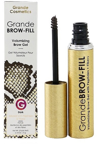 Żel do koloryzacji brwi - Grande Cosmetics Brow-Fill Volumizing Brow Gel — Zdjęcie N1