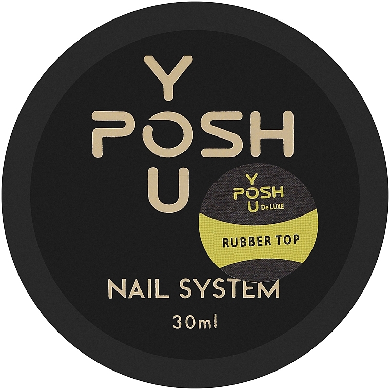 Kauczukowy top do paznokci - YouPOSH Rubber Top — Zdjęcie N1