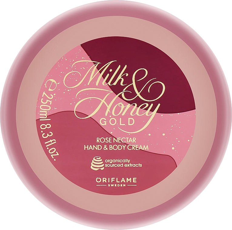 Krem do rąk i ciała z nektarem różanym - Oriflame Milk & Honey Gold Rose Nectar Hand & Body Cream — Zdjęcie N1