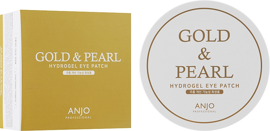 Hydrożelowe płatki pod oczy ze złotem i perłami - Anjo Professional Gold & Pearl Hydrogel Eye Patch — Zdjęcie N3