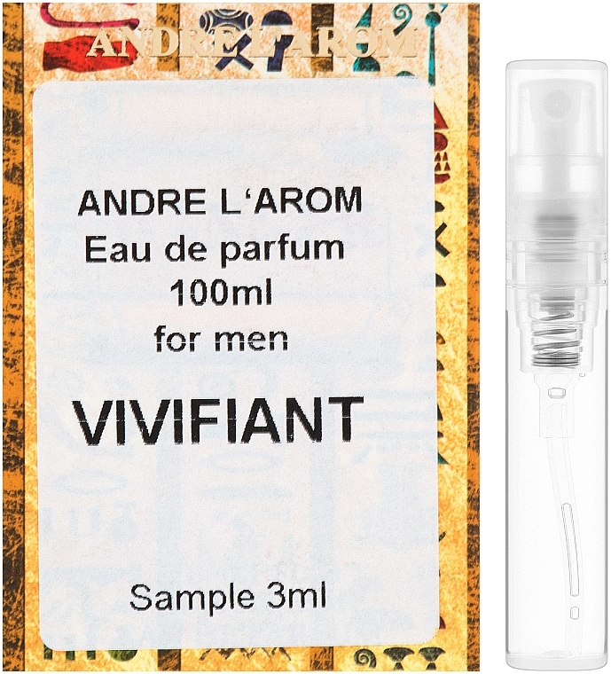 Andre L'arom Eau Vivifiant - Woda perfumowana (próbka) — Zdjęcie N1