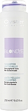 Szampon neutralizujący żółty odcień włosów - Oyster Cosmetics Blondye Anti-Yellow Shampoo — Zdjęcie N1