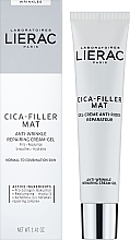 PREZENT! Przeciwzmarszczkowy żel-krem regeneracyjny do skóry normalnej i mieszanej - Lierac Cica-Filler Mat Anti-Wrinkle Repairing Cream-Gel — Zdjęcie N1