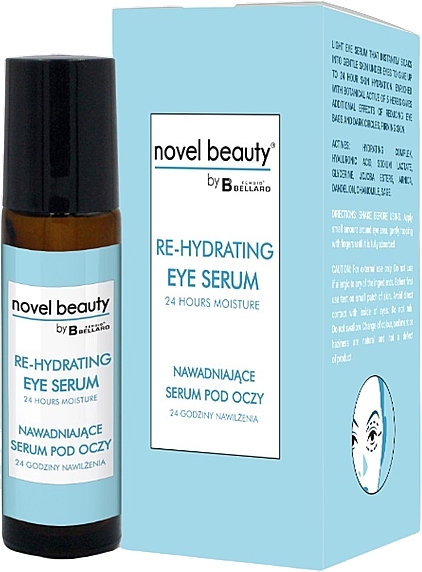 Nawilżające serum pod oczy - Fergio Bellaro Novel Beauty Re-Hydrating Eye Serum — Zdjęcie N1