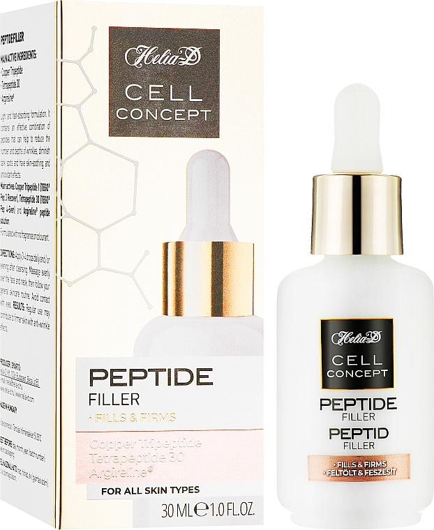 Peptydowe serum wypełniające do twarzy - Helia-D Cell Concept Peptide Filler — Zdjęcie N3