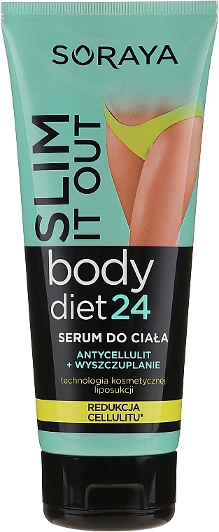 Serum do ciała Antycellulit i wyszczuplanie - Soraya Body Diet 24 Body Serum Anti-cellulite and Slimming — Zdjęcie N5