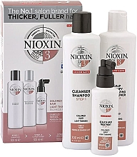 Zestaw - Nioxin Hair System 3 Kit (shm/300ml + cond/300ml + mask/100ml) — Zdjęcie N1