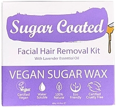 Zestaw do depilacji twarzy woskiem - Sugar Coated Facial Hair Removal Kit — Zdjęcie N1