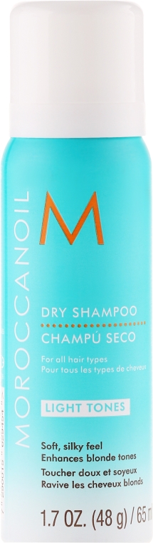 Suchy szampon do włosów - Moroccanoil Dry Shampoo for Light Tones — Zdjęcie N1